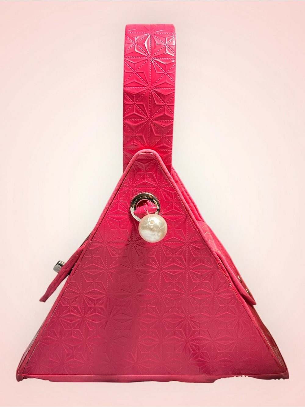 Madgiboo Exclusive Unique Triangle Geometric Compact Handbag